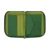 MONTBELL Simple Zip Closure Nylon Wallet Regular Unisex Couple Green