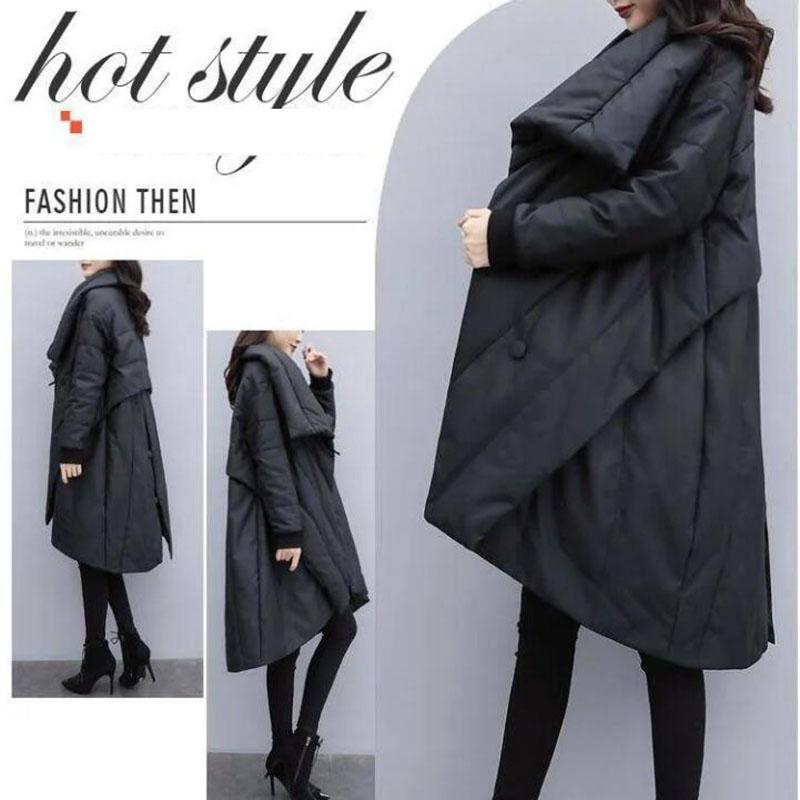 plus size mid length winter coats