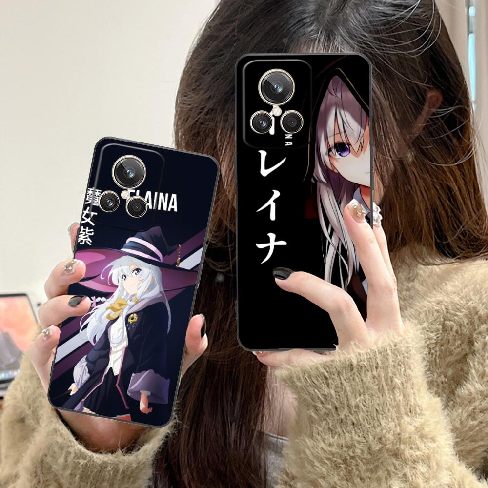 Wandering Witch Elaina Matte TPU Mobile Phone Case for Realme GT 8 Neo Pro C75 73 71 C67 65 C55 53 C35 31 C20 15 Colorful Cover