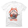 Funny Cat Meowtallica Cat Rock Music Graphic Print Men T Shirt Rock Music Fashion Crew Neck Short Sleeve T Shirt Women