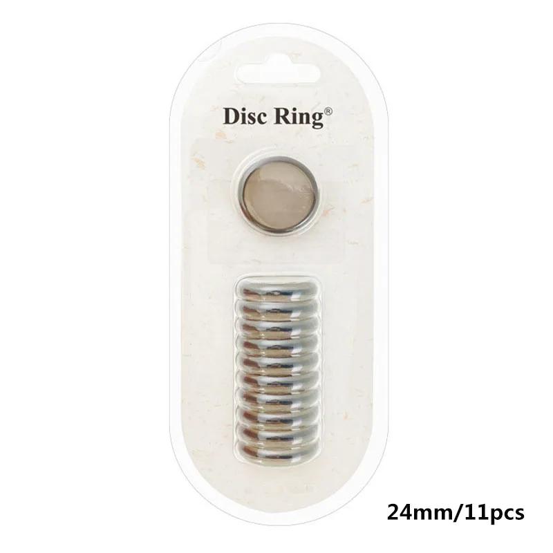 

11 шт. Кільця для обкладинки на розсипних аркушах Диски Кільця для скріплення з грибковими отворами Блокнот на дисках Шкільне офісне приладдя