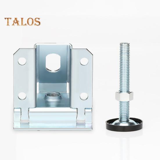 Schwerlast-Nivellierfüße 330 lbs Tragfähigkeit Höhenverstellung Rutschfestes Design Verstellbares Möbel-Nivellierfüße-Set