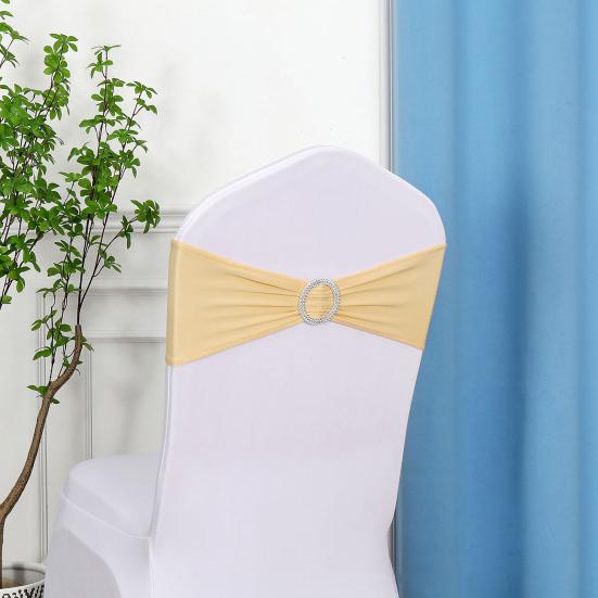 10Pcs Chair Back Flower Elastic Wrinkle-Resistant Chair Cover No-tie Chair Back Sleeve Hotels Weddings Decor