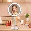 European Style Double-Sided HD Magnifying Makeup Mirror for Bathroom or Dressing Table