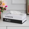 Luxury Book Style Tissue Box Ornaments Napkin Holder Case Organizer Paper Box  Home Decoration