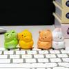 8pcs/set Desk Ornament Screen Animal Model Computer Display Center Console Doll  Monitor Screen