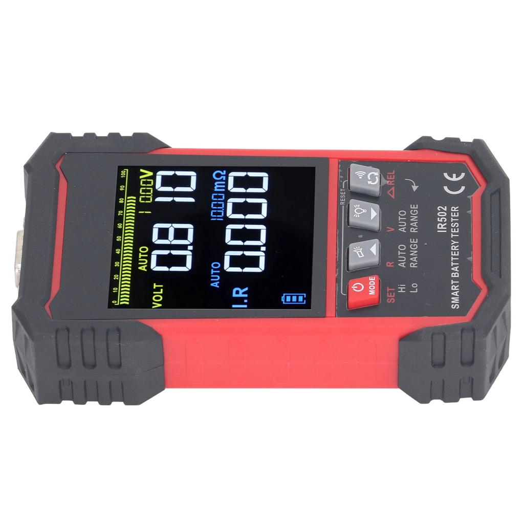 Batterie-Innenwiderstandsspannungstester für Wohnmobil, LKW, Boot, 3,2 Zoll TN-Farb-LCD-Bildschirm, DC0.00V