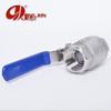 Heavy-Duty Stainless Steel Two-Piece Ball Valve with Lock