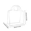 Party Favor Bag With Handles Small Handbag Storage Box Party Favor Gift Bags For Wedding Birthday Easter Christmas Children's