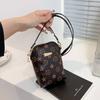 Fashion Women Small Round Pu Crossbody Bag With Zipper Closure For Casual Use