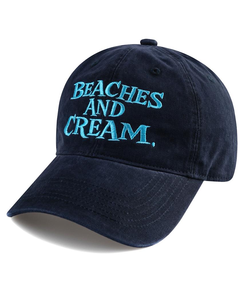 Bichiseuaenkeulim Big Logo Cation Ball Cap-Navy