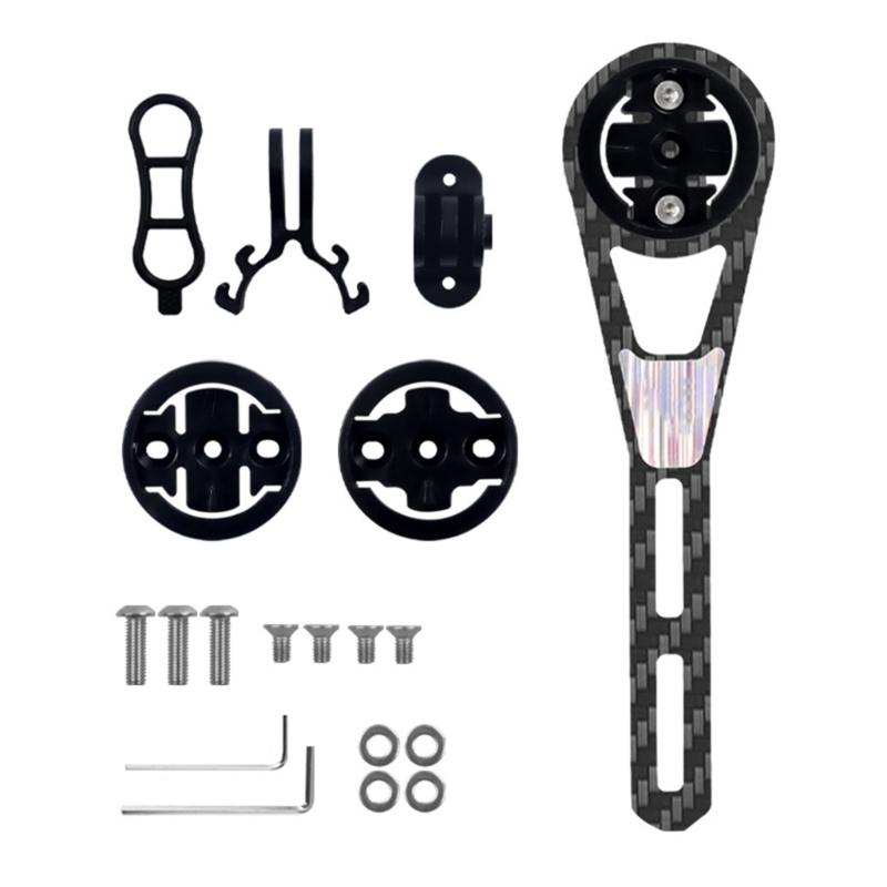 Mountain Bicycles Extension Holder Computer Extended Mount Rack Front Bikes Computer Mount Adjustable Mount for Cycling