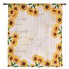 Farm Retro Flower Sunflower Tulle Curtains For Living Room Home Decor Window Curtain Kitchen Sheer Voile Curtain