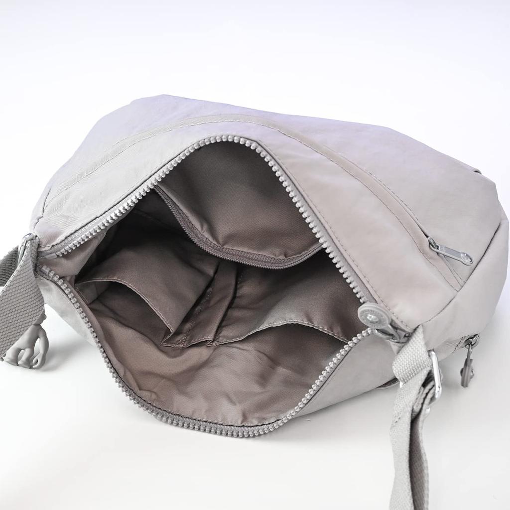 Kipling IZELLAH Shoulder Bag in Grey Grease Women's (KPK0214489L1) [Used]