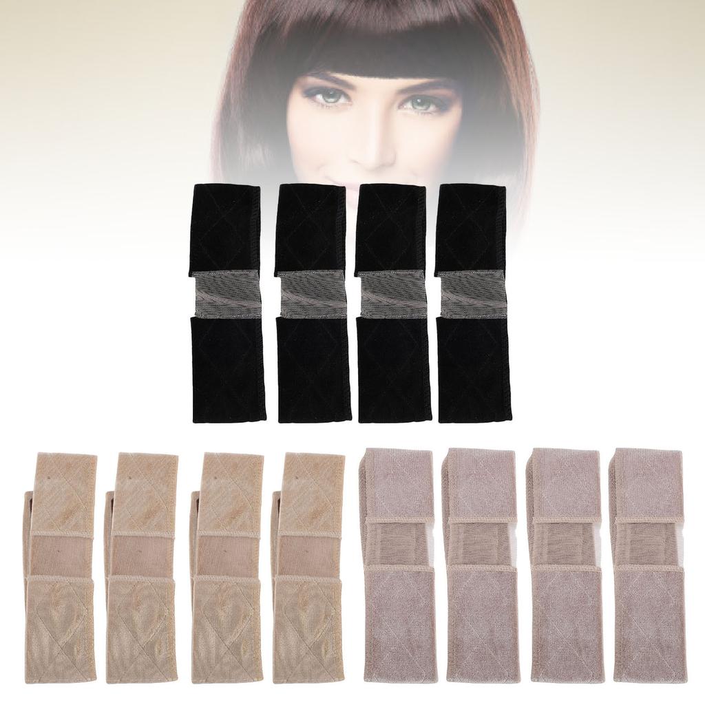4 Pcs Wig Grip Band Elastic Flexible Non Slip Velvet Lace Wig Grip Headband for Women