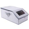 Transparent Lid Baseball Cap Storage Box Non-woven Fabric Ball Cap Storage Organizer  Closet