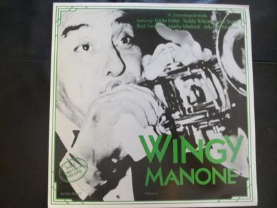 LP Record WINGY MANONE - Wingy Manone Vol. 2 67 Rarities Denmark Jazz Used