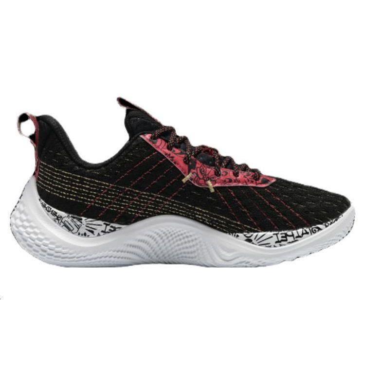 Under Armour Curry 10 Flow Fashion Versatile Low Top Basketball Shoes Unisex Sneaker Black 3026289-001