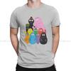 Květinové tričko Barbapapa Top Bavlna Velké Kulatý výstřih Pánské Streetwear Ležérní Pánské tričko