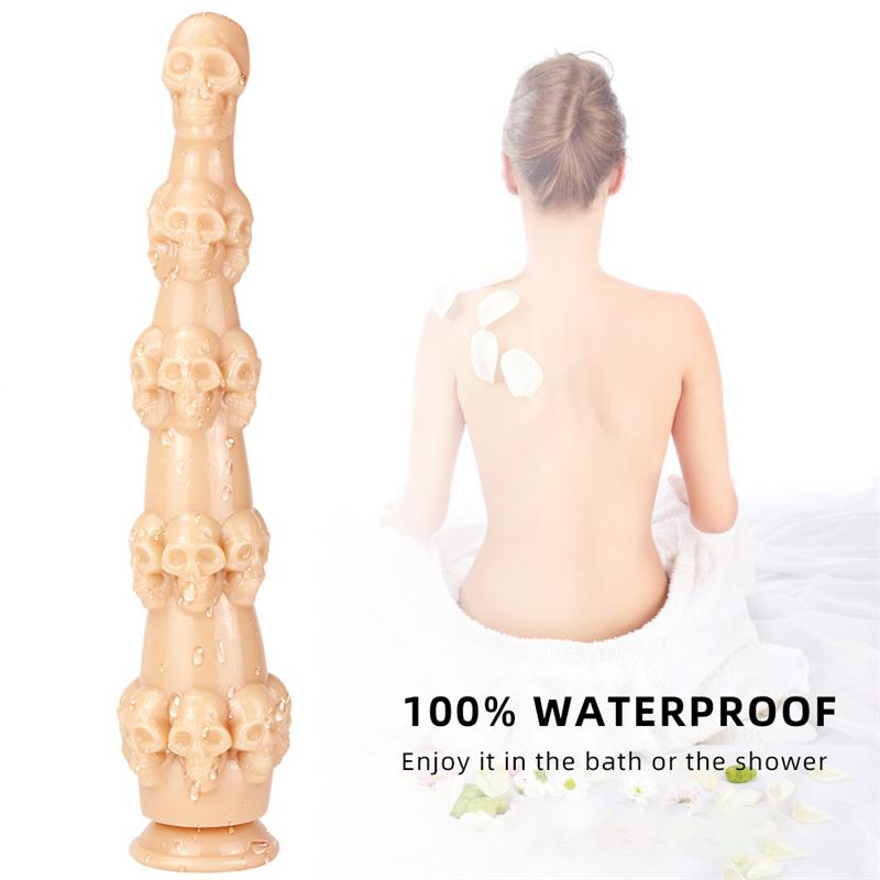 Skull and Crossbones Anal Plug Female Anal Asshole Sex Products Expansion Equipment Hardcore Masturbation Chrysanthemum Anus