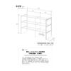 Yamazaki Jitsugyo (Yamazaki) Telescopic Shoe Rack 3 Tiers [Set of 2] Slim Shoes Approx. 24-32 Pairs of Shoes Storage White 7555 x 2