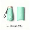 Ultra-Light Five-Fold Umbrella: UV Protection Sunscreen, Anti-Ultraviolet, Rain or Shine, Folding Black Glue Sunshade.