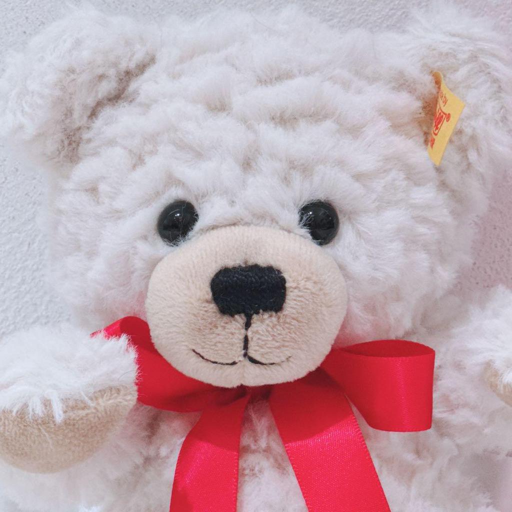 [GEBRAUCHT] Steiff Sweetheart Teddybär, Creme, Vintage Plüschtier