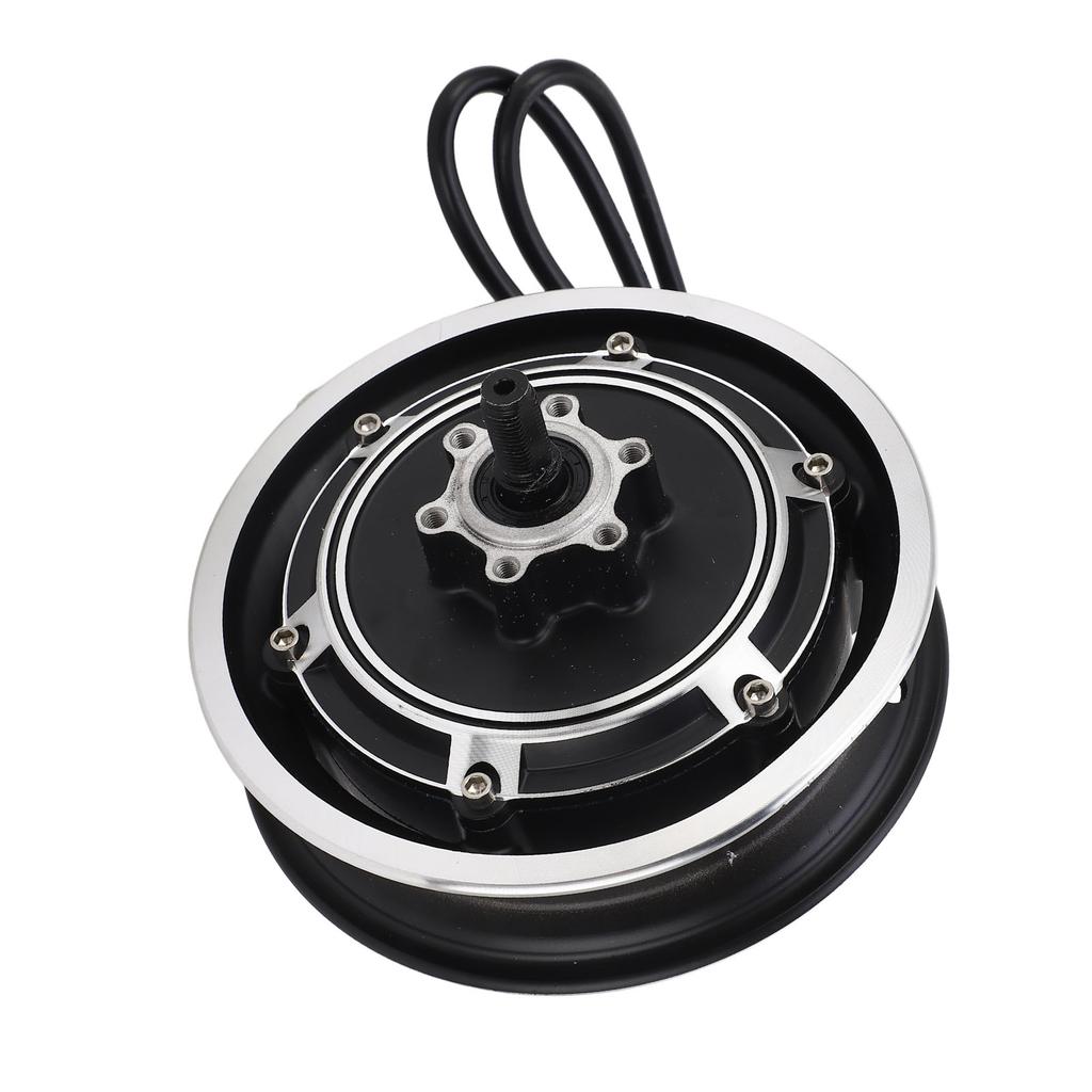 48V Hub Motor Electric Scooter Hub Motor 48V 1000W Electric Bike Brushless Disc Brake Hub Motor for 10 Inch Outer Tire Hub Motor