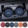 2Pcs Car Styling Coaster Console Water Cup Anti-Slip Pad Accessories for BMW MINI WORKS One Cooper JCW R60 R59 R58 R57 R56 R55