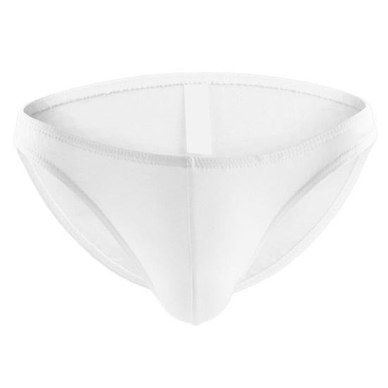 Men Briefs Seamless Invisible Design Tailoring Panties Breathable Low-Waisted Triangular Moisture-Wicking U-Convex Underwear