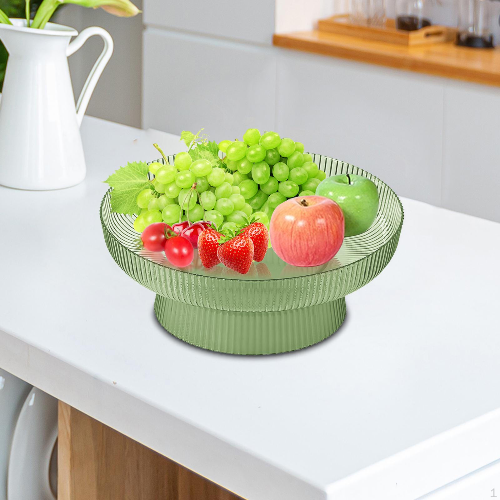 

Декоративная чаша-пьедестал, витрина для десертов, корзины для хранения, органайзер, держатель для тарелок зелёный