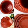 Vaso da Giardino Durevole per Balcone Paesaggistico in Plastica per Fiori Piante Grandi con Fori di Drenaggio & Sottovaso, Fioriera Resistente al Gelo Uso Stagione Intera