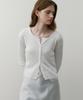 Ostkaka Linen Blended Summer Cardigan Ivory