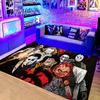 Neuer Halloween-Teppich Horrorfiguren-Muster Teppich Dekoration Wohnzimmer Schlafzimmer Außenterrasse Garten Hausräume Schöne Matte