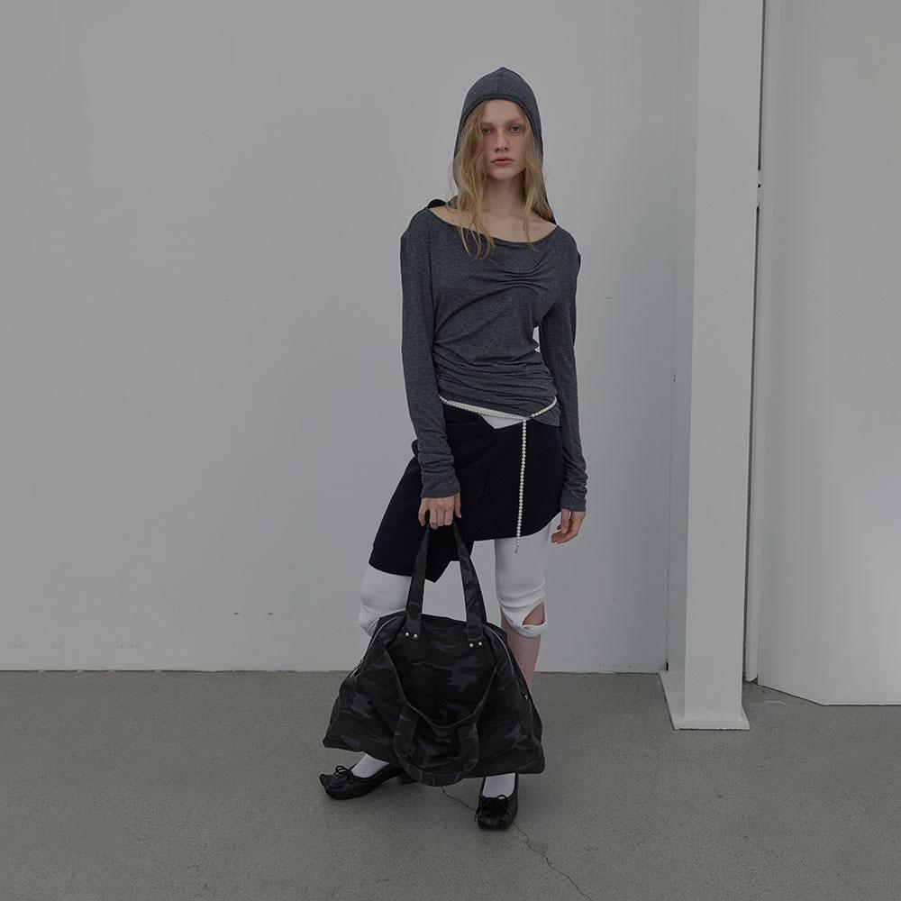 Lcdc™ Layered Camo Tote Bag (Dark Gray)