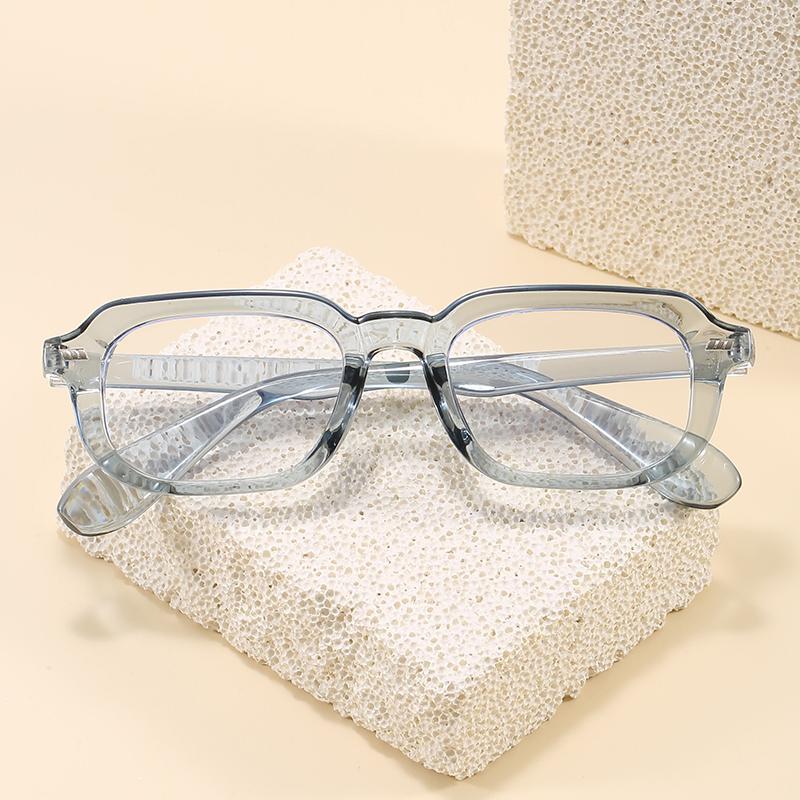 4pcs Trendy Small Square Women Glasses Frames Multi Color Anti Blue Light Eyeglasses Optical Lenses Female Luxury Eyewear