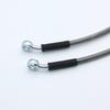 1Pair 10mm 20° Banjo + 3/8-24 Female Inverted AN3 Stainless Braided Universal Hydraulic Brake Hose Clutch Oil Line Tube