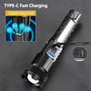 Super Bright Strong LED Flashlight Zoomable Work Flashlight Spotlight Handheld Torch  Home