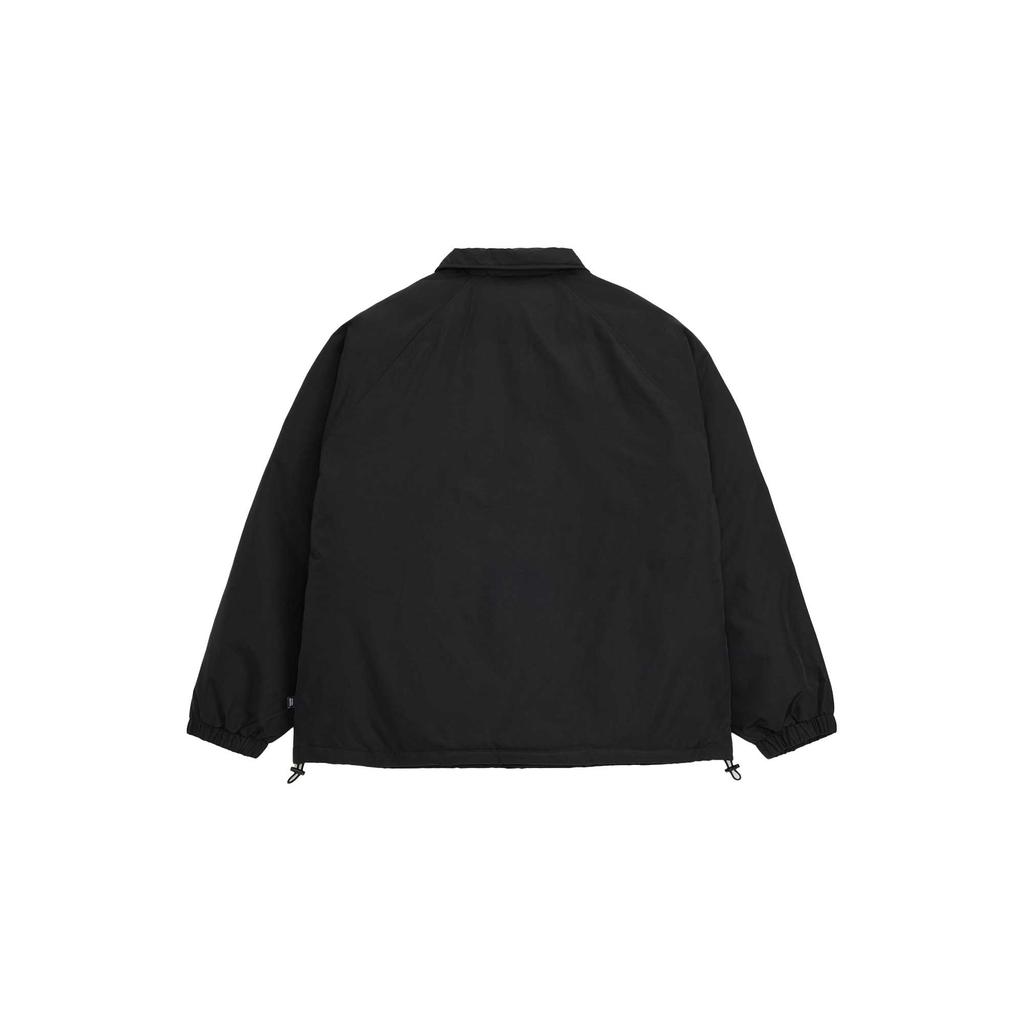 Vans X Yusuke Hanai Solid Color Polo Collar Skin-Friendly Comfortable Jacket Unisex Jacket VN000TRKBLK
