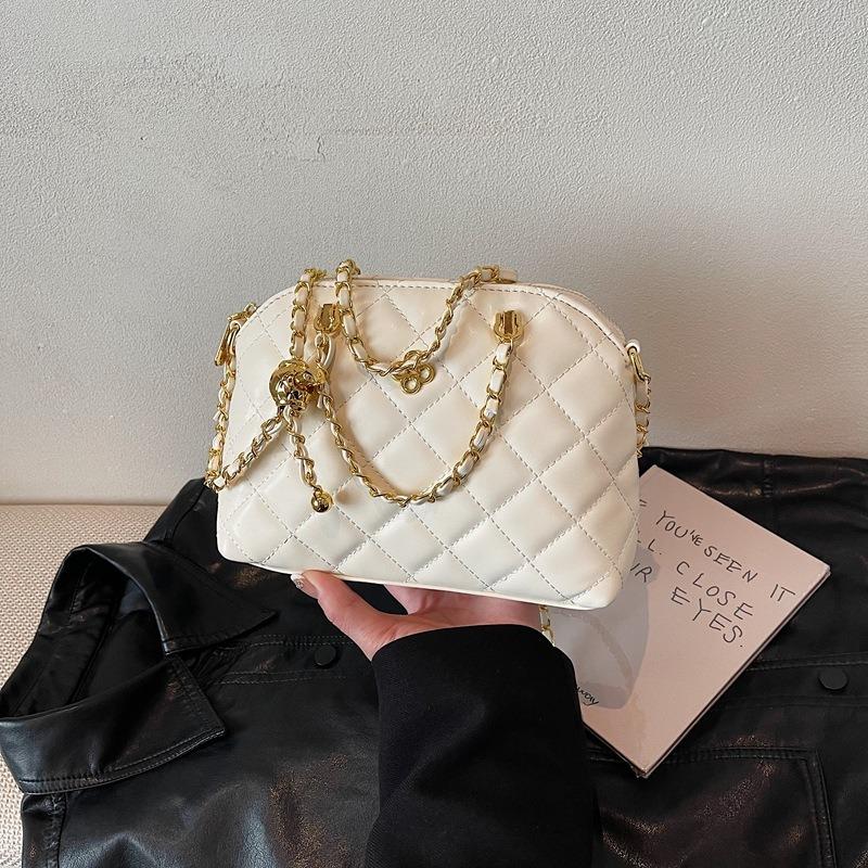 Premium texture spring diamond chain fragrance fashion versatile shoulder messenger women's bag light luxury small bag