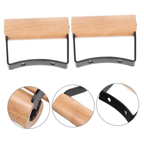 LABRIMP 2-Piece Pot Handle, Pot Side Handle, Pot Parts, Replacement Handle, Pot, Kitchen Gadget, Pot Consumables, Pot Handle, Wok Handle, Boiler Handl