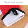 Chuyi7 Heart-Shaped Silicone Baking Gloves