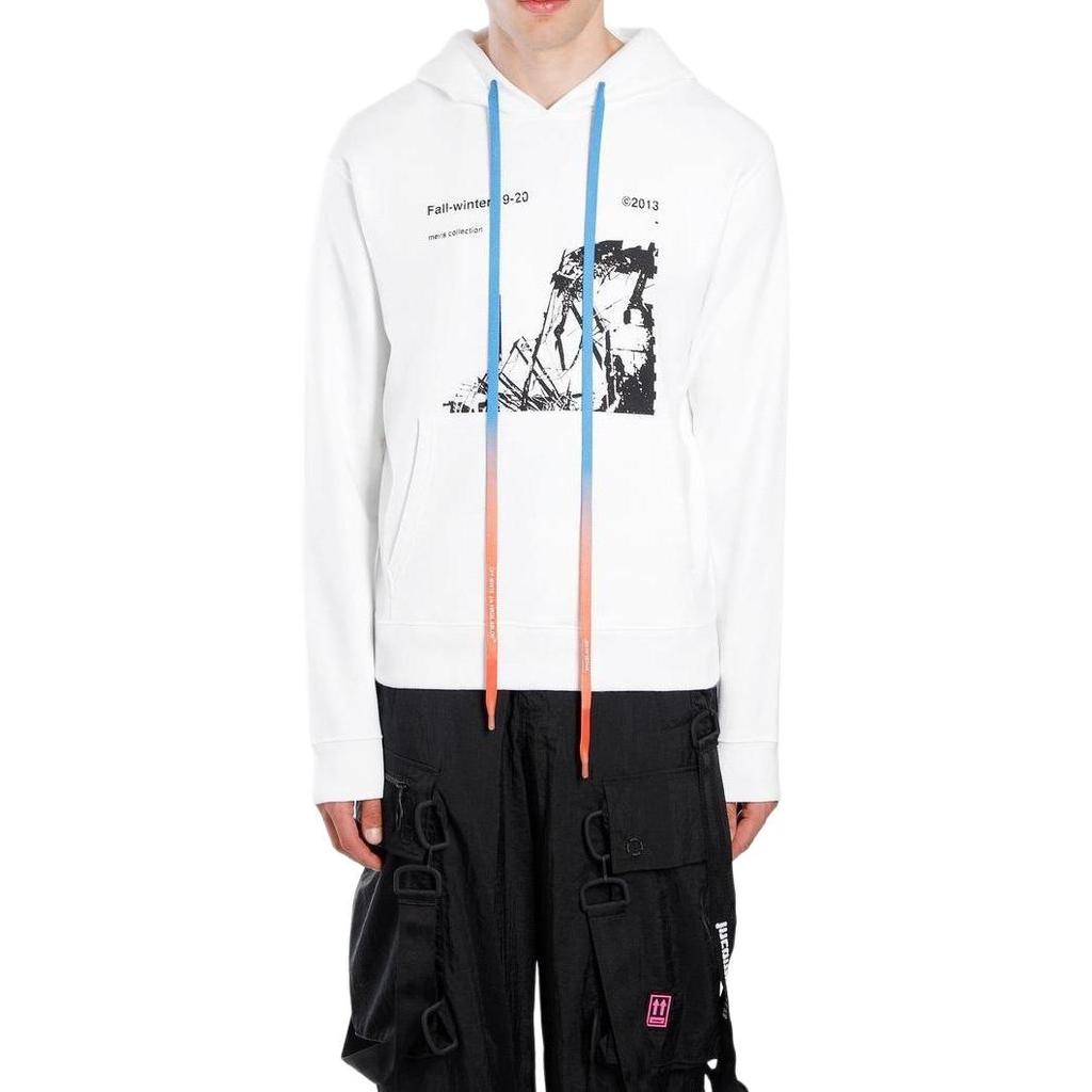 Off-White c/o Virgil Abloh Men's Ruined Factory Slim White OMBB034F19E300130110