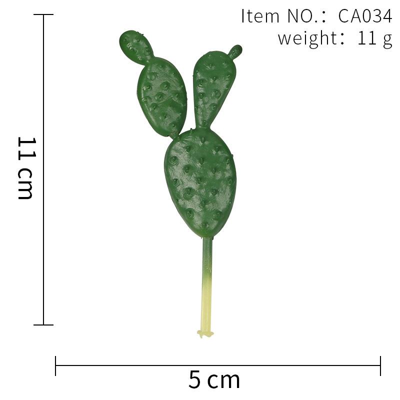 

Simulated Cactus Potted Plants Rod Foam PE Office Home Tabletop Vase Bedroom Store Decoration DIY Succulent Plants Photo Props 1pc