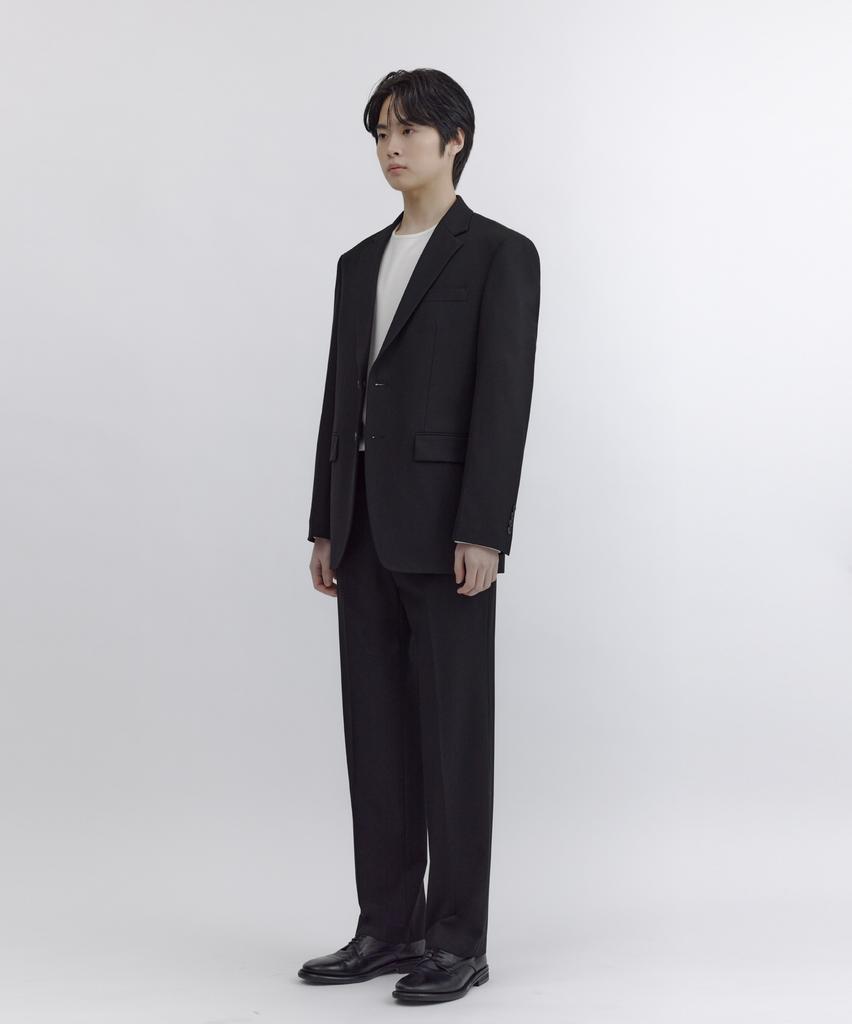 NONBLANK W11 Semi-Wide Fit Slacks_Black