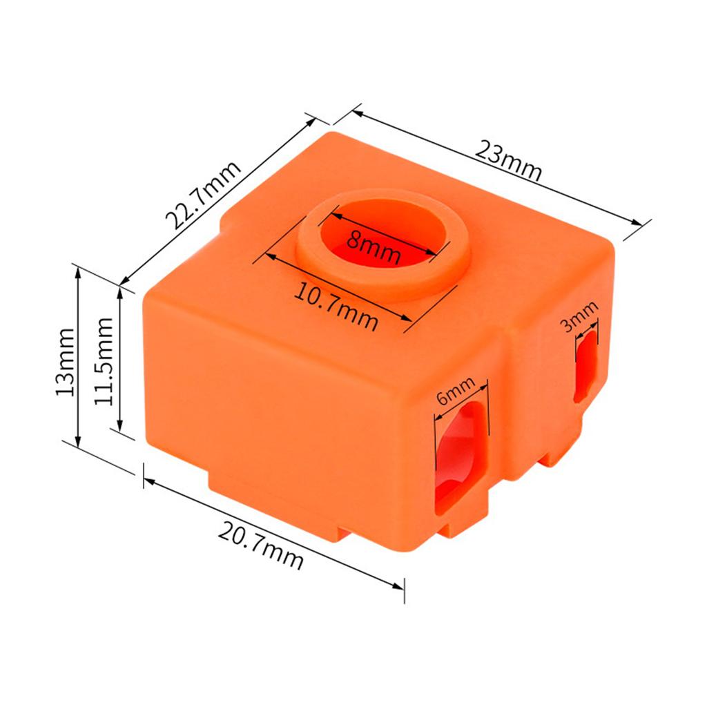 CR-6 SE Hotend Kit All Metal Design Compatible with Creality CR6 SE/ Ender-3 Series 3D Printers