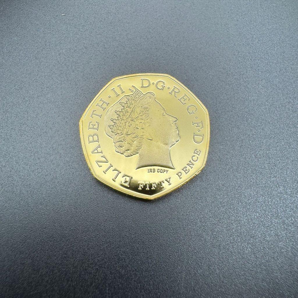 Seltene Kew Gardens 50p 2009 Nachbildung Münze Metall Gedenkmedaille Für Bürodekoration Und Geschenk