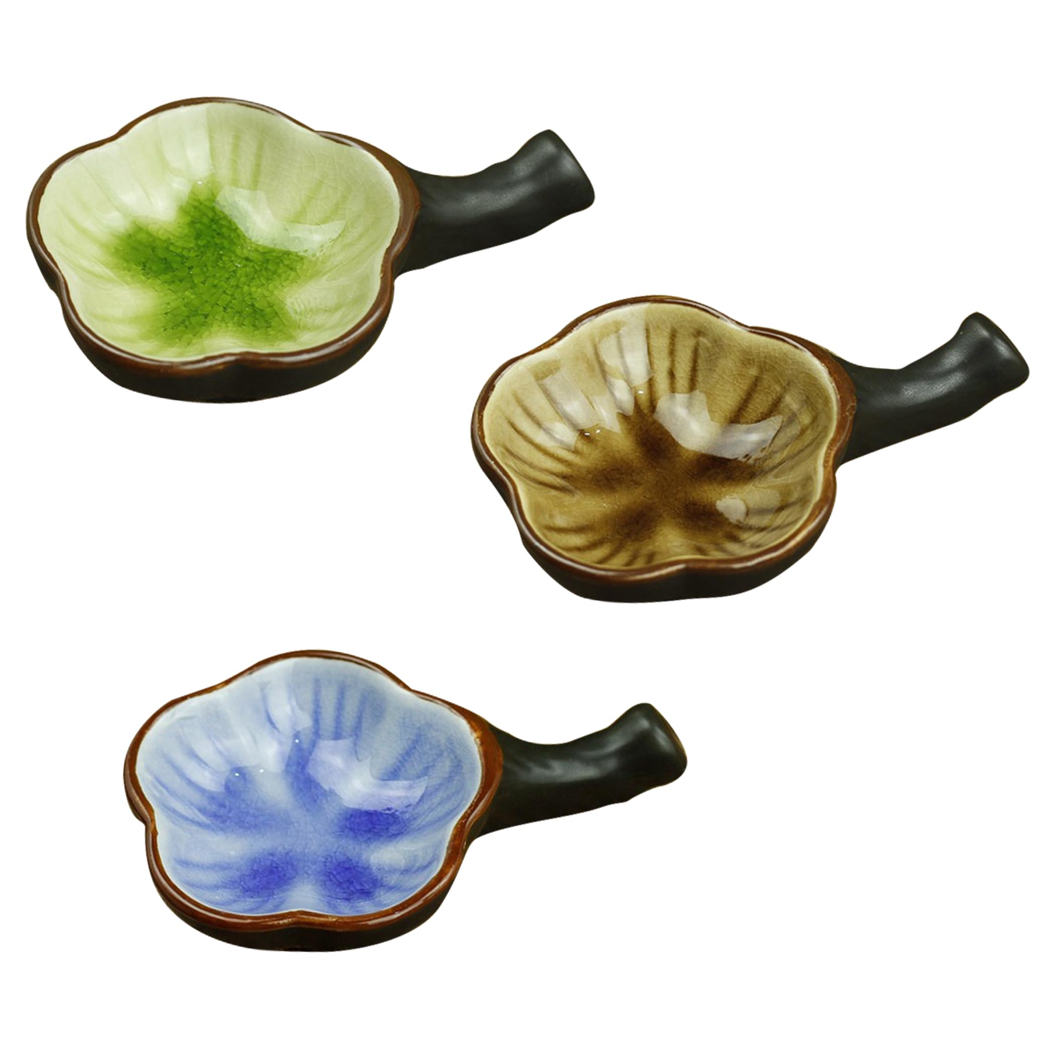 

HAMILO Набор кистей для рисования Слива Подставка, Каллиграфия, Тушечница, Акварель, Компактный, Керамический, Мотив, 3 цвета