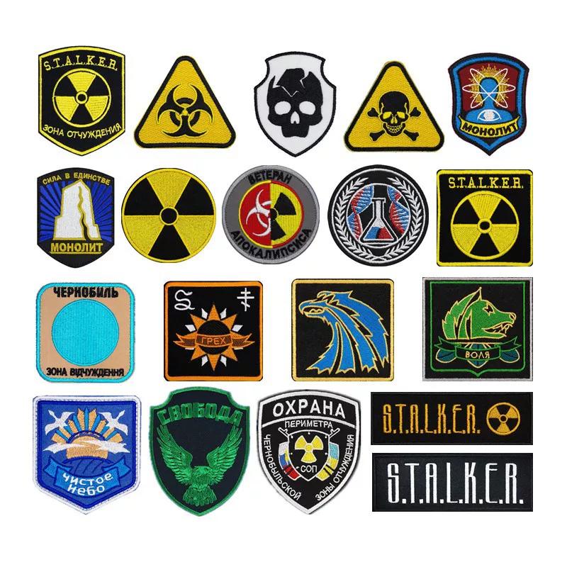 STALKER FACTION Stalker morale badge spot personality armband backpack sticker Russian Velcro