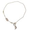 HERMES   Necklace Gold metal/Buffalo Horn Women